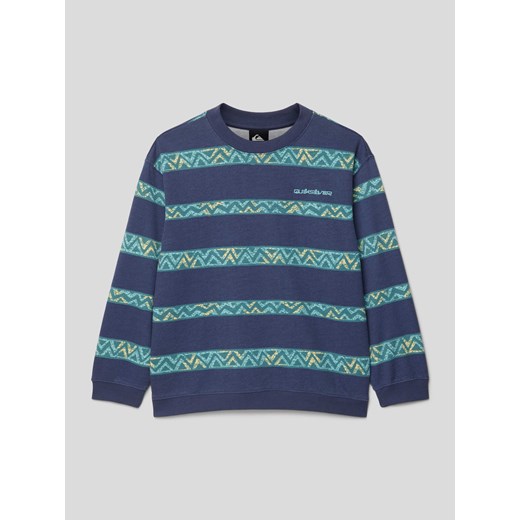Bluza ze wzorem w paski model ‘TAKE US BACK’ ze sklepu Peek&Cloppenburg  w kategorii Bluzy chłopięce - zdjęcie 169247170