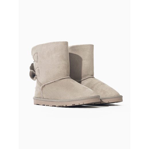 ISLAND BOOT Botki zimowe "Bowette" w kolorze kremowym - id: 13397131 - marki Island Boot - 169248522 ISLAND BOOT Botki zimowe "Bowette" w kolorze kremowym ze sklepu Limango Polska w kategorii Buty zimowe dziecięce - zdjęcie 169248522