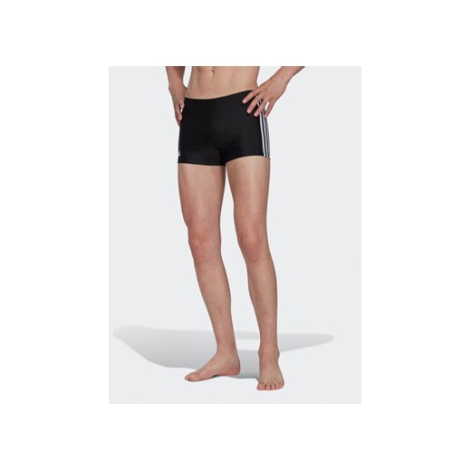 adidas Szorty kąpielowe Classic 3-Stripes Swim Boxers HT2073 Czarny Regular Fit ze sklepu MODIVO w kategorii Kąpielówki - zdjęcie 169251814