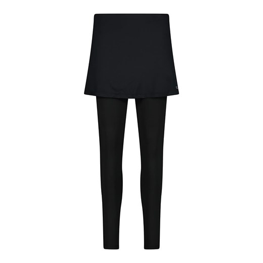 CMP Legginsy sportowe 2w1 w kolorze czarnym ze sklepu Limango Polska w kategorii Spodnie damskie - zdjęcie 169253034