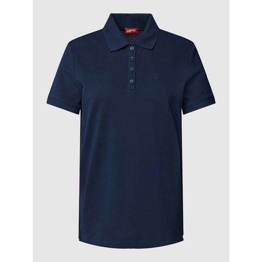 Koszulka polo w jednolitym kolorze ze sklepu Peek&Cloppenburg  w kategorii Bluzki damskie - zdjęcie 169255182