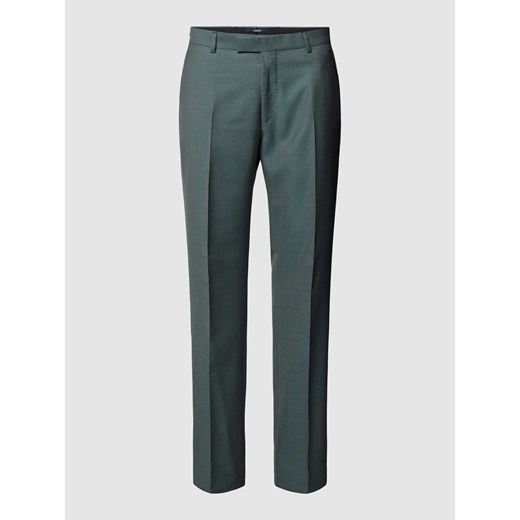 Spodnie do garnituru o kroju slim fit z żywej wełny w kant model ‘Blayr’ 50 Peek&Cloppenburg 