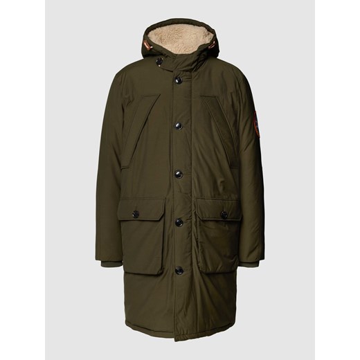 Parka z wyhaftowanym motywem ze sklepu Peek&Cloppenburg  w kategorii Kurtki męskie - zdjęcie 169255321