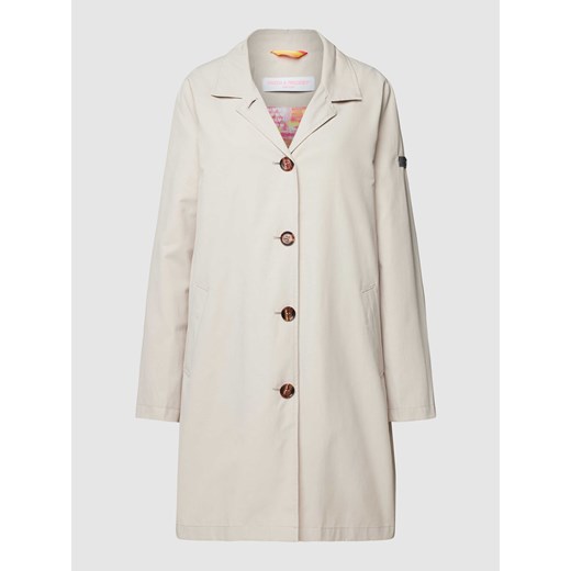 Płaszcz w jednolitym kolorze model ‘Scarlet Neo’ ze sklepu Peek&Cloppenburg  w kategorii Płaszcze damskie - zdjęcie 169255324
