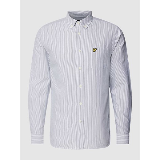 Koszula casualowa o kroju slim fit ze wzorem w paski model ‘Oxford’ ze sklepu Peek&Cloppenburg  w kategorii Koszule męskie - zdjęcie 169255714