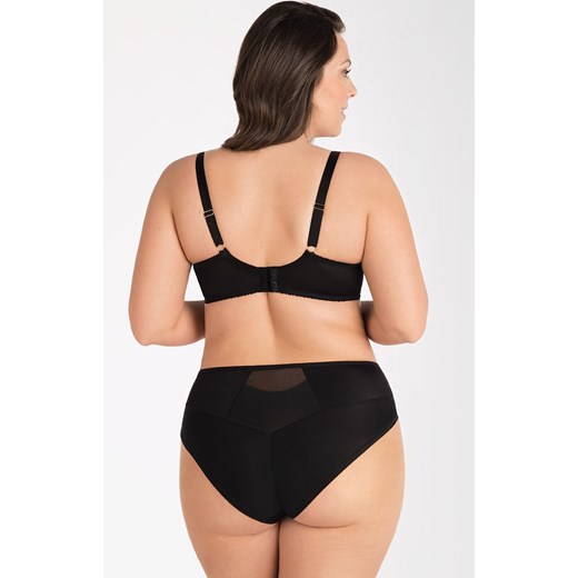 Biustonosz miękki soft czarny K101/1 Gaby, Kolor czarny-wzór, Rozmiar 75C, Gorsenia ze sklepu Primodo w kategorii Biustonosze - zdjęcie 169257654