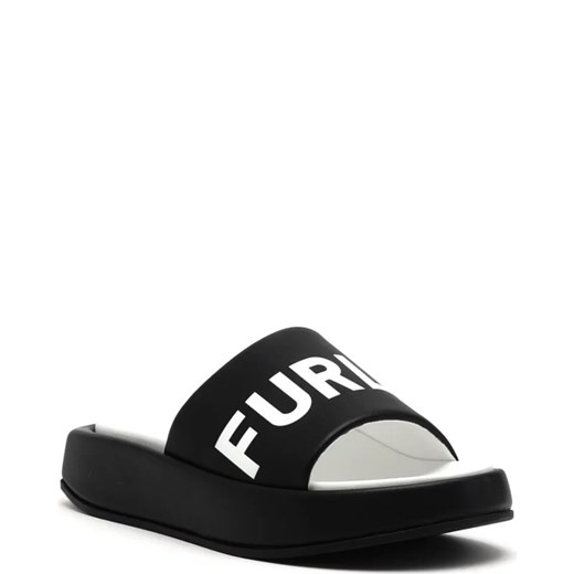 Furla Klapki REAL | z dodatkiem skóry Furla 36 Gomez Fashion Store