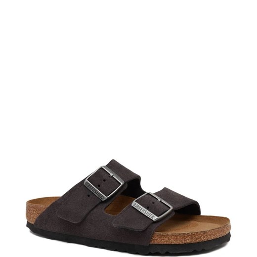 Klapki damskie BIRKENSTOCK płaskie z tworzywa sztucznego bez zapięcia