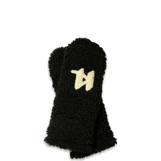 Karl Lagerfeld Rękawiczki Shearling Muff Natural | z dodatkiem skóry ze sklepu Gomez Fashion Store w kategorii Rękawiczki damskie - zdjęcie 169258481