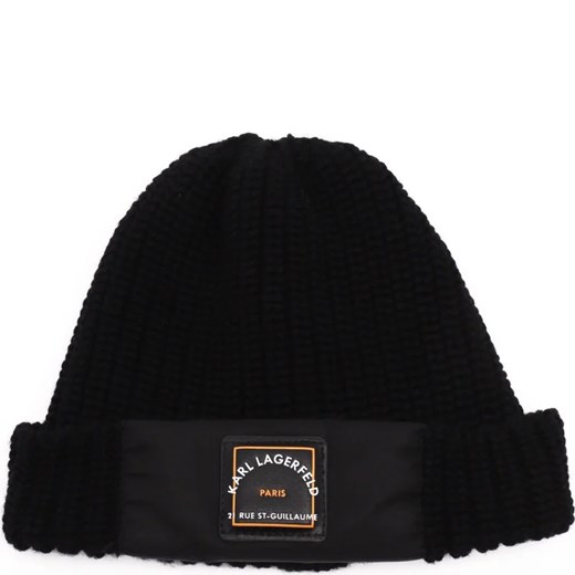 Karl Lagerfeld Wełniana czapka ze sklepu Gomez Fashion Store w kategorii Czapki zimowe damskie - zdjęcie 169259033