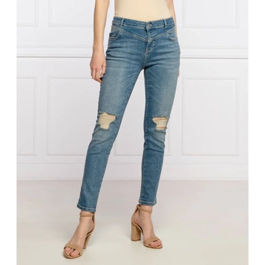 Jeansy damskie Twinset z elastanu