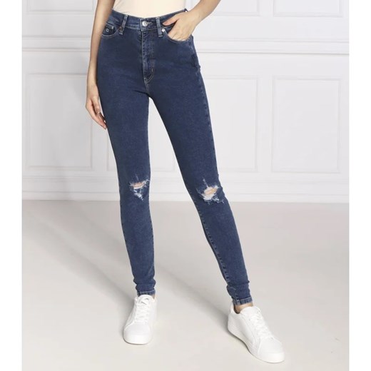 Tommy Jeans Jeansy MELANY | Skinny fit | high waist ze sklepu Gomez Fashion Store w kategorii Jeansy damskie - zdjęcie 169259620