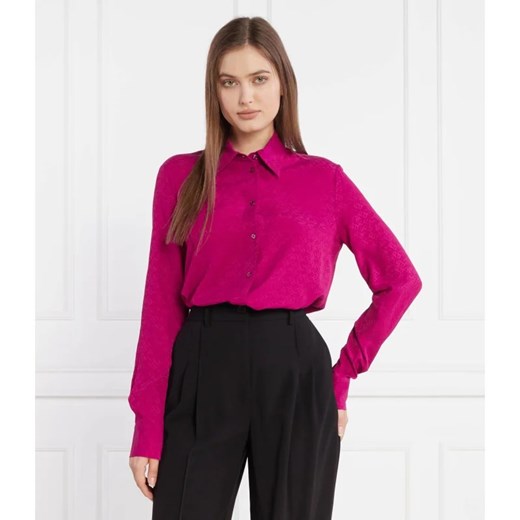 Pinko Koszula | Regular Fit | z dodatkiem jedwabiu Pinko 38 wyprzedaż Gomez Fashion Store