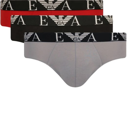 Emporio Armani Slipy 3-pack ze sklepu Gomez Fashion Store w kategorii Majtki męskie - zdjęcie 169259840
