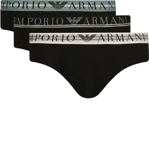 Emporio Armani Slipy 3-pack ze sklepu Gomez Fashion Store w kategorii Majtki męskie - zdjęcie 169259904