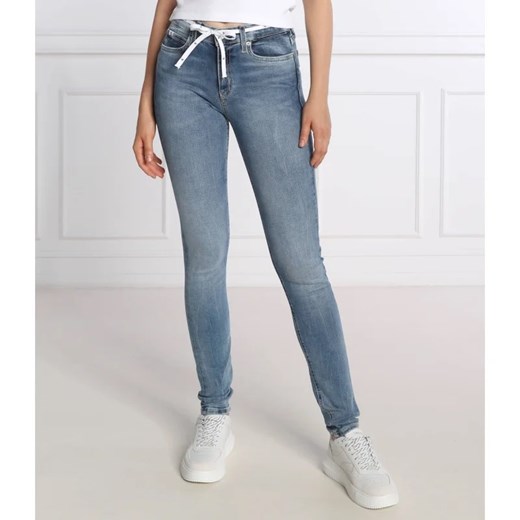 Jeansy damskie Calvin Klein 