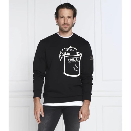 Bluza męska Iceberg z napisami na zimę