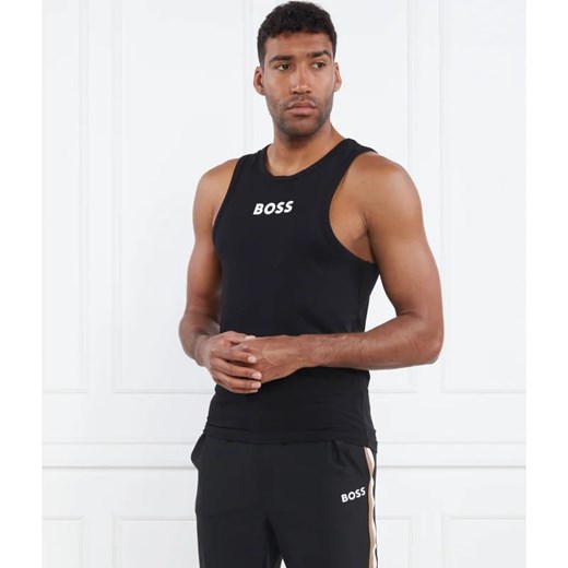 BOSS BLACK Tank top | Slim Fit ze sklepu Gomez Fashion Store w kategorii T-shirty męskie - zdjęcie 169260281