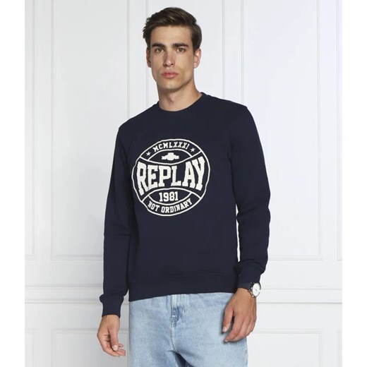 Replay Bluza | Regular Fit ze sklepu Gomez Fashion Store w kategorii Bluzy męskie - zdjęcie 169260481