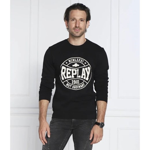 Bluza męska Replay bawełniana 