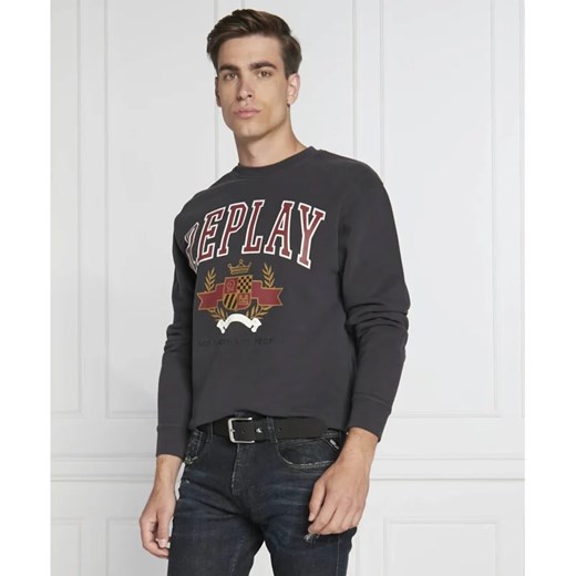 Replay Bluza | Regular Fit ze sklepu Gomez Fashion Store w kategorii Bluzy męskie - zdjęcie 169260560