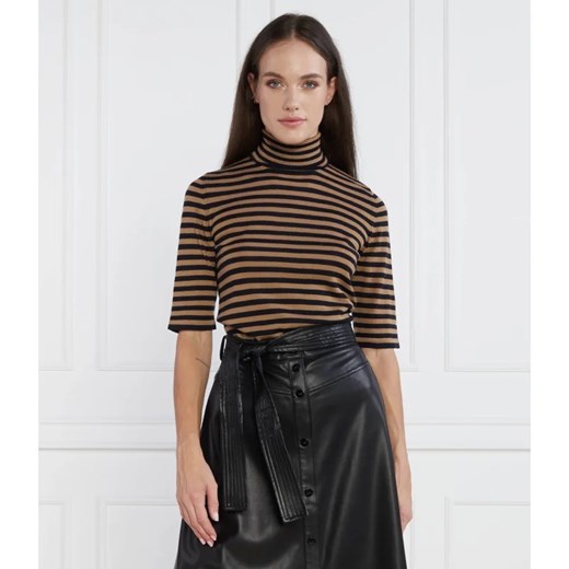 Bluzka damska Max Mara z golfem 