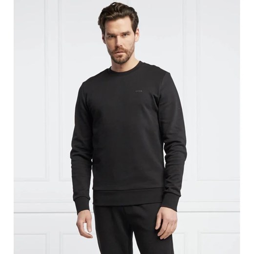 Bluza męska czarna BOSS HUGO bawełniana