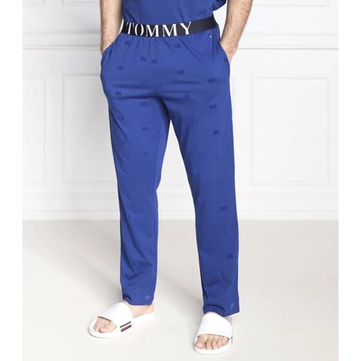 Tommy Hilfiger Spodnie od piżamy JERSEY | Regular Fit ze sklepu Gomez Fashion Store w kategorii Piżamy męskie - zdjęcie 169260852