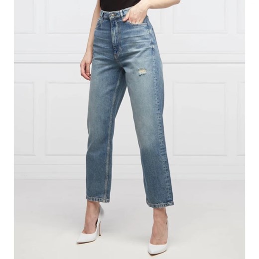 BOSS Jeansy MODERN STRAIGHT 3.0 | Regular Fit | high waist 28 Gomez Fashion Store