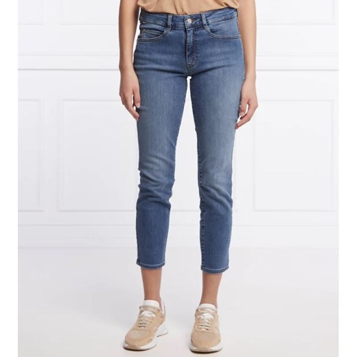 BOSS BLACK Jeansy Crop 2.0 | Slim Fit 26 wyprzedaż Gomez Fashion Store