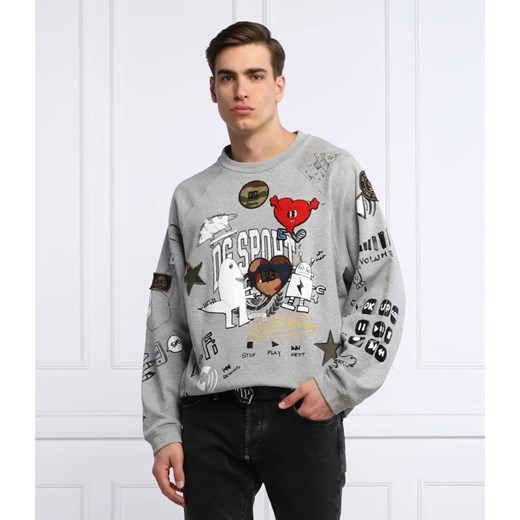 Bluza męska Dolce & Gabbana w nadruki