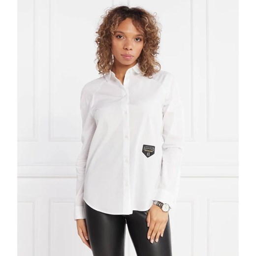Armani Exchange Koszula | Regular Fit ze sklepu Gomez Fashion Store w kategorii Koszule damskie - zdjęcie 169261441