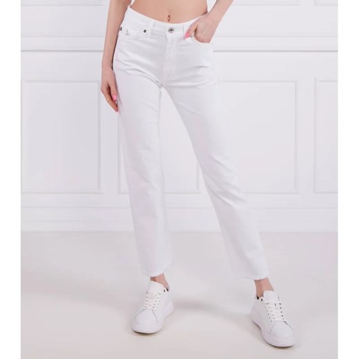 Jeansy damskie Joop! białe