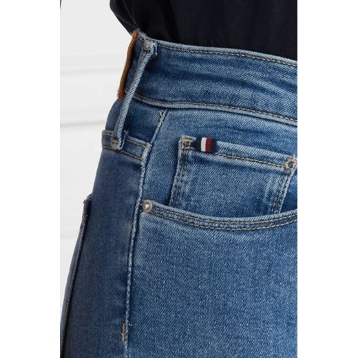 Tommy Hilfiger jeansy damskie granatowe 