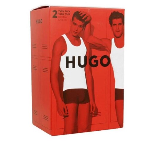 Hugo Bodywear Tank top 2-pack TWIN PACK | Slim Fit S wyprzedaż Gomez Fashion Store