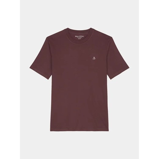 Marc O'Polo T-Shirt B21 2012 51054 Bordowy Regular Fit M MODIVO
