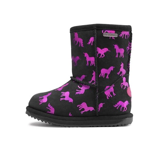 EMU Australia Śniegowce Rainbow Unicorn Brumby K12373 Czarny Emu Australia 31 okazja MODIVO