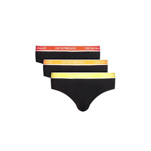 Emporio Armani Underwear Komplet 3 par slipów 111734 1P717 50620 Czarny L MODIVO
