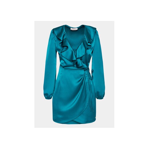 Please Sukienka koktajlowa A1NKOG1000 Zielony Regular Fit ze sklepu MODIVO w kategorii Sukienki - zdjęcie 169284163