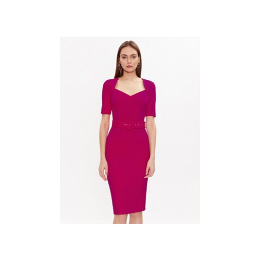 Rinascimento Sukienka koktajlowa CFC0112555003 Różowy Slim Fit Rinascimento XS MODIVO