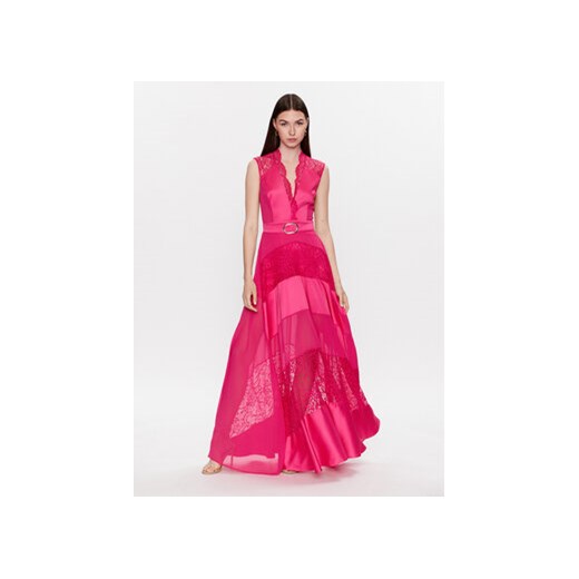 Babylon Sukienka wieczorowa S_EL0705 Różowy Regular Fit ze sklepu MODIVO w kategorii Sukienki - zdjęcie 169284674