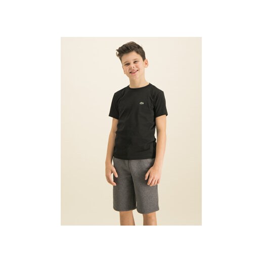 Lacoste T-Shirt TJ1442 Czarny Regular Fit Lacoste 10A MODIVO