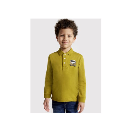 Mayoral Polo 4177 Zielony Regular Fit ze sklepu MODIVO w kategorii T-shirty chłopięce - zdjęcie 169285263