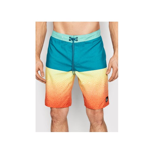Quiksilver Szorty kąpielowe Everyday Five EQYBS04676 Kolorowy Regular Fit ze sklepu MODIVO w kategorii Kąpielówki - zdjęcie 169285274