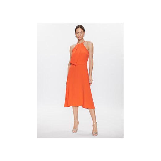 Marella Sukienka koktajlowa Infante 2332211132 Pomarańczowy Slim Fit ze sklepu MODIVO w kategorii Sukienki - zdjęcie 169286164