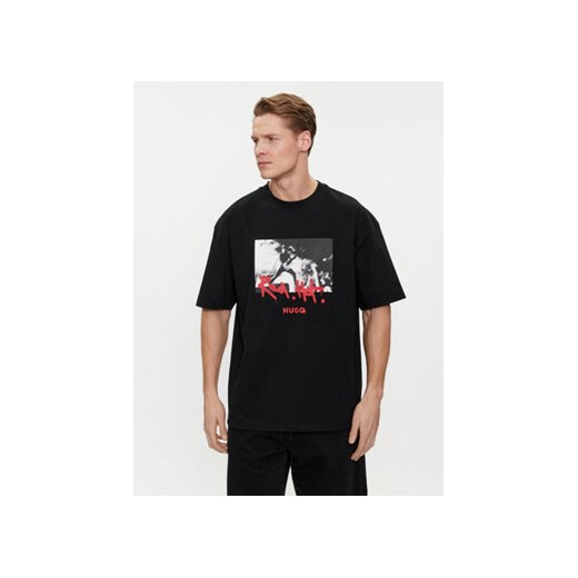 Hugo T-Shirt Domenade 50504871 Czarny Oversize XL MODIVO