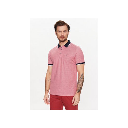 Pierre Cardin Polo C5 20514/000/2031 Różowy Regular Fit ze sklepu MODIVO w kategorii T-shirty męskie - zdjęcie 169286374