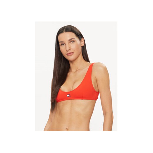 Tommy Hilfiger Góra od bikini UW0UW05098 Czerwony ze sklepu MODIVO w kategorii Stroje kąpielowe - zdjęcie 169286451