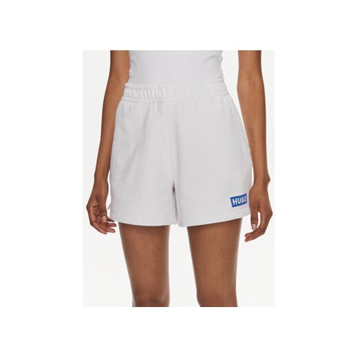 Hugo Szorty sportowe Classic Shorts_B_1 50515824 Biały Regular Fit ze sklepu MODIVO w kategorii Szorty - zdjęcie 169286960