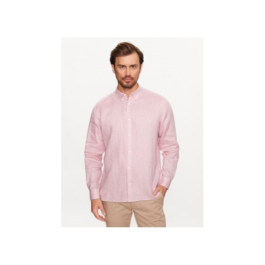 s.Oliver Koszula 2127510 Różowy Regular Fit ze sklepu MODIVO w kategorii Koszule męskie - zdjęcie 169287012